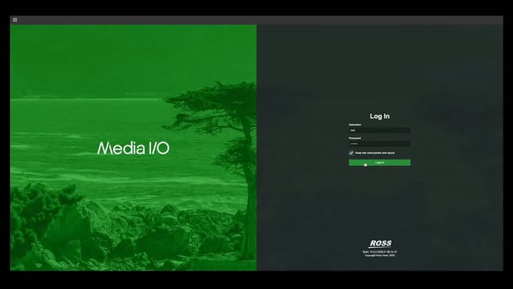 Ross Video Media Asset Management Demo