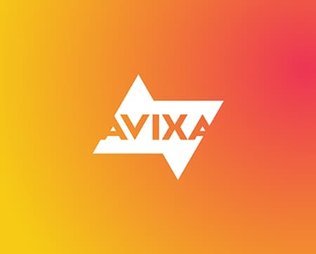 AVIXA Logo Mark (White) with Transparent Background
