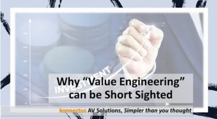 Why valued engineering can be short sighted