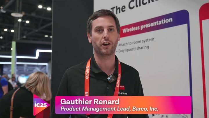 Barco Clickshare Booth Tour - InfoComm 2025