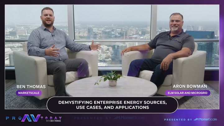Demystifying Enterprise Energy Sources, Use Cases, and Applications